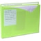C-Line Products Write-On Poly File Jackets, Assorted, 11 x 8.5in, PK20 63160 - alternate 9
